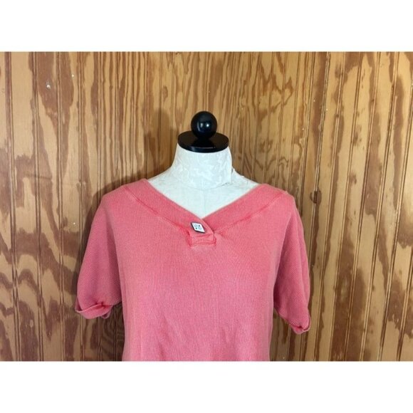 Soft Surroundings Jessi Tee Pullover T-Shirt Dolman Short Sleeve Pink Sz XS - Picture 4 of 9